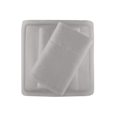 True North by Sleep Philosophy Micro Fleece Bed Sheet Set, Warm, Sheets with ...