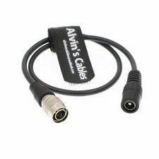 Hirose 4Pin for Sound Device ZAXCOM Blackmagic HR10A-7P-4P Male to DC Cable 30cm