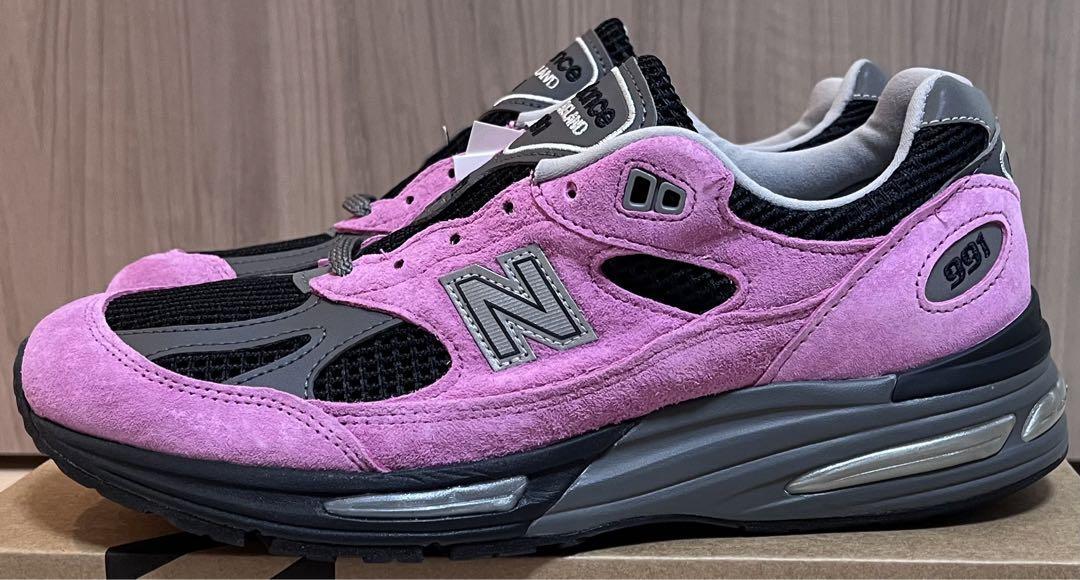 New Balance 991V2 Black Pink Japan Exclusive U991KP2 Men's