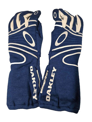 Oakley Racing Gloves Size Small Blue Fire Retardant Driving SFI Certified