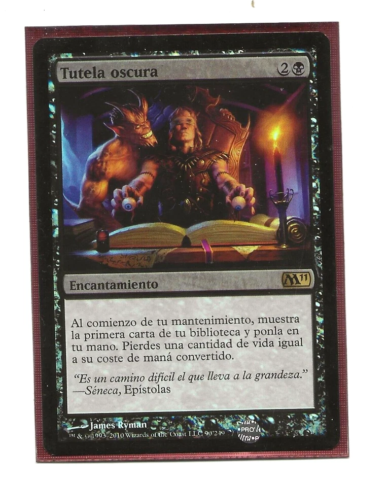 DARK TUTELAGE FOIL M11 Español Magic NM Tutela Oscura x1 MTG NM - Imagen 1 de 1