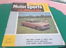 May 1962 Australian Motor Sports Mag  MORRIS MAJOR ELITE Victor Fairlane Kombi