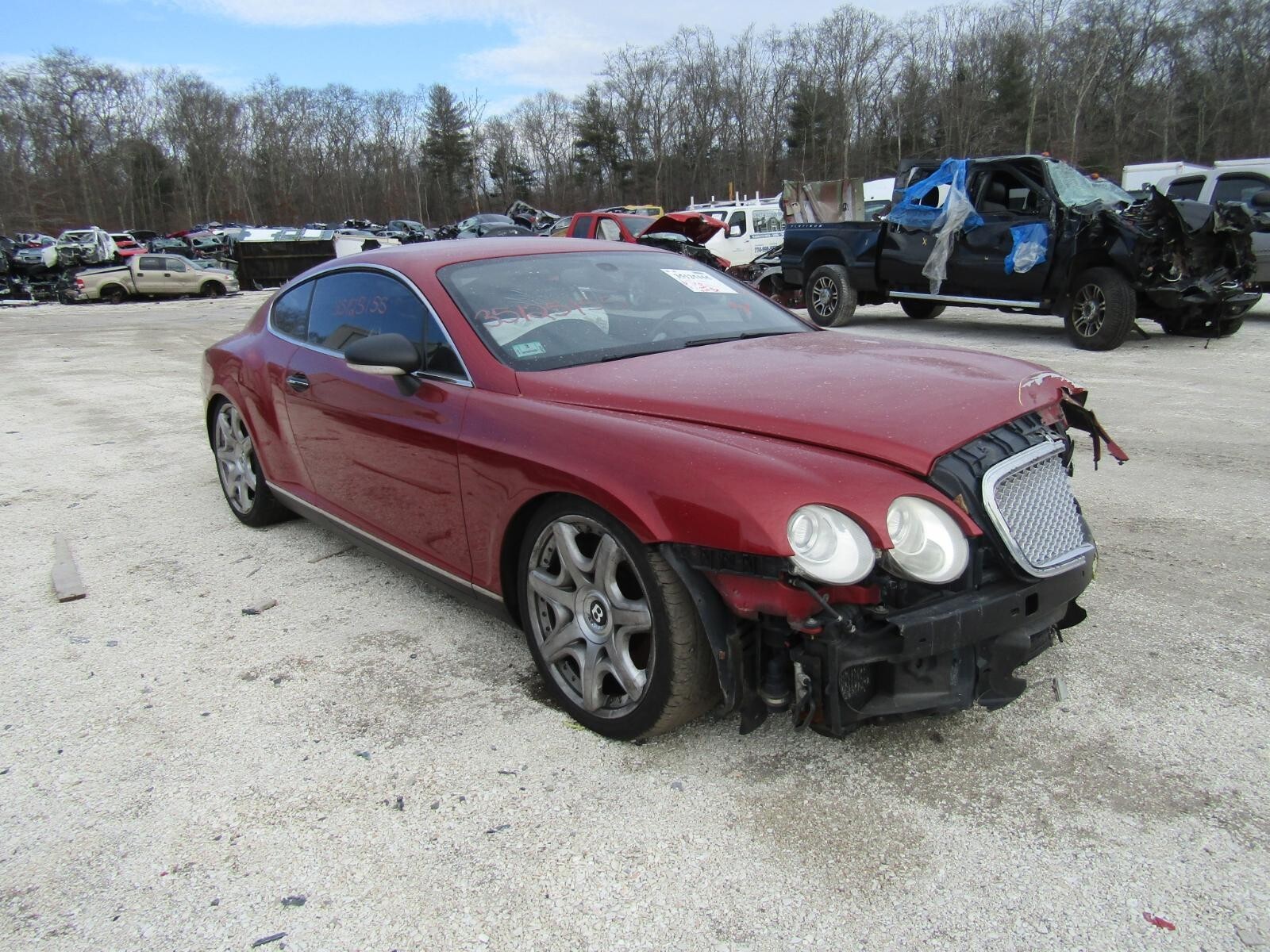 2003-2010 BENTLEY CONTINENTAL GT BOOT LID/TRUNK LID 3W8827025C