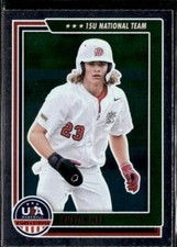 2022 Panini USA Baseball Stars & Stripes #80 Austin Nye Longevity (Retail Base)