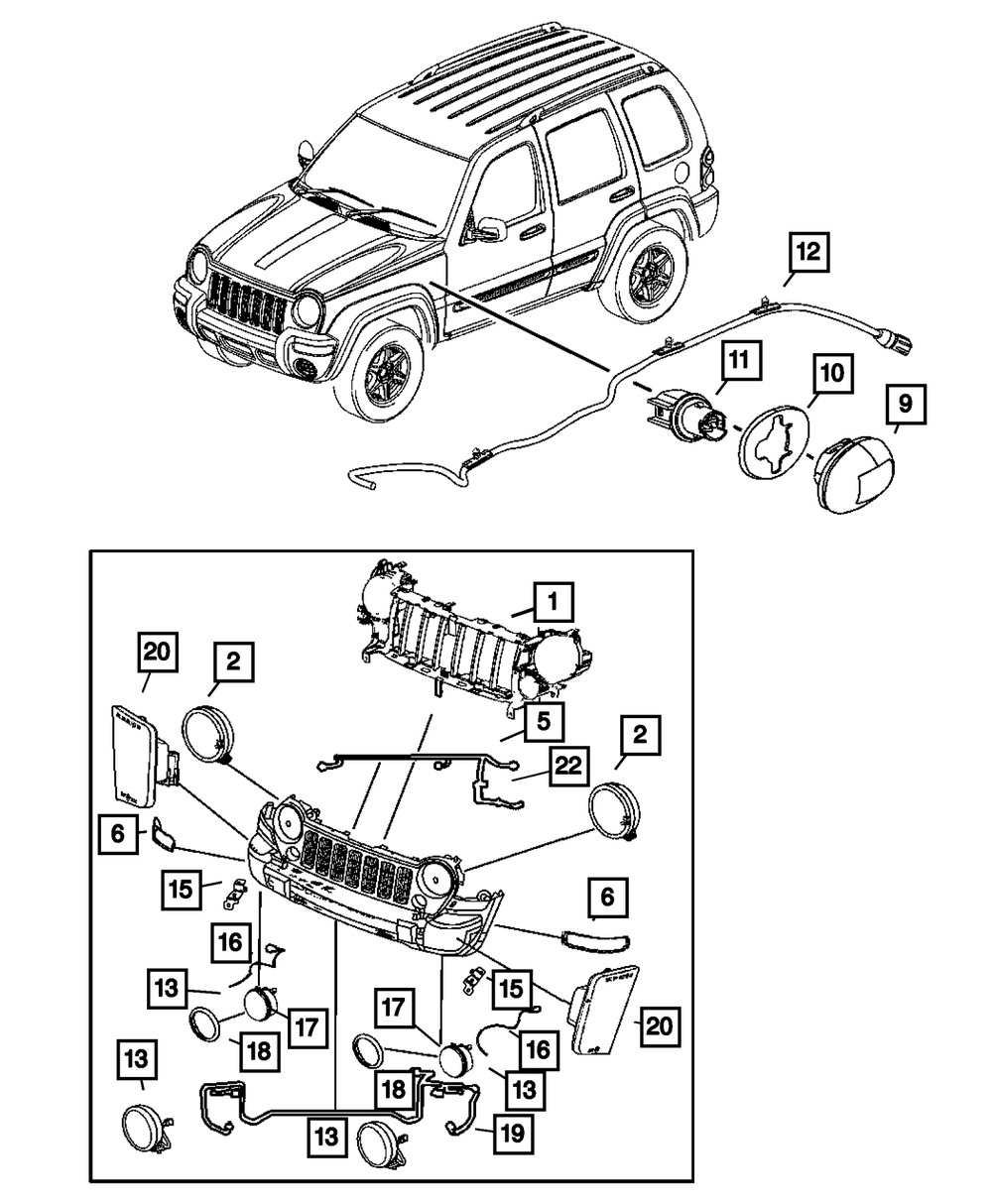 Genuine Mopar Grille Opening Panel Bracket Left 55157445AA