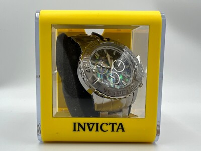 Invicta Sub Noma II Mens Watch Stainless Steel 47mm Abalone Face LTD ED ...