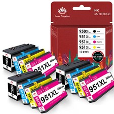 12 950XL 951XL Ink Cartridges for HP Officejet Pro 8610 8615 8620 8625 8630 8600