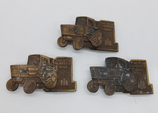 International Harvester The New Number One Tractor Belt Buckle Lot Of 3 SpecCast