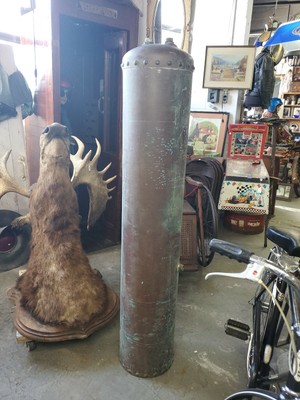 Antique Architectural Industrial 30 Gallon Copper Hot ...