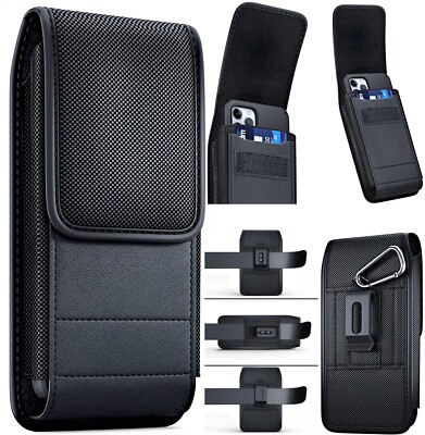 For Apple iPhone 11 Phone Case Belt Holder Holster Pouch Card Holder