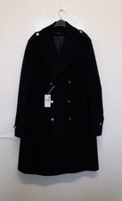 Mango Double-breasted Wool Tailored Coat Size Ukxxl {r45}