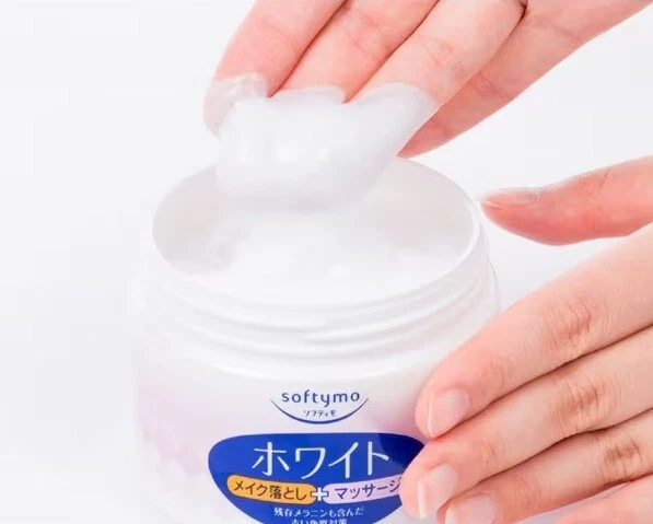 KOSE SOFTYMO COSMEPORT CREMA FRÍA BLANCA MASAJE LIMPIADOR CUIDADO DE LA PIEL 300g X 3 SET Foto 4 de 4