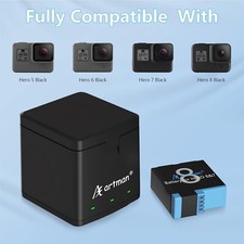 Artman Replacement Hero 8 Batteries 1500mAh (2-Pack)