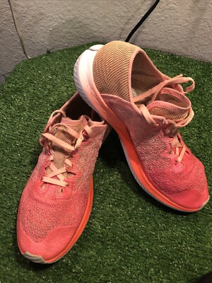 Under Armour Threadborne Blur Orange  SZ 8.5~Preowned