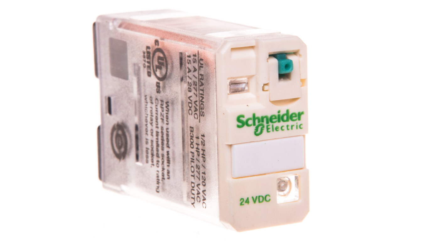 Miniature relay 1P 15A 24V DC AgNi RPM12BD /T2UK