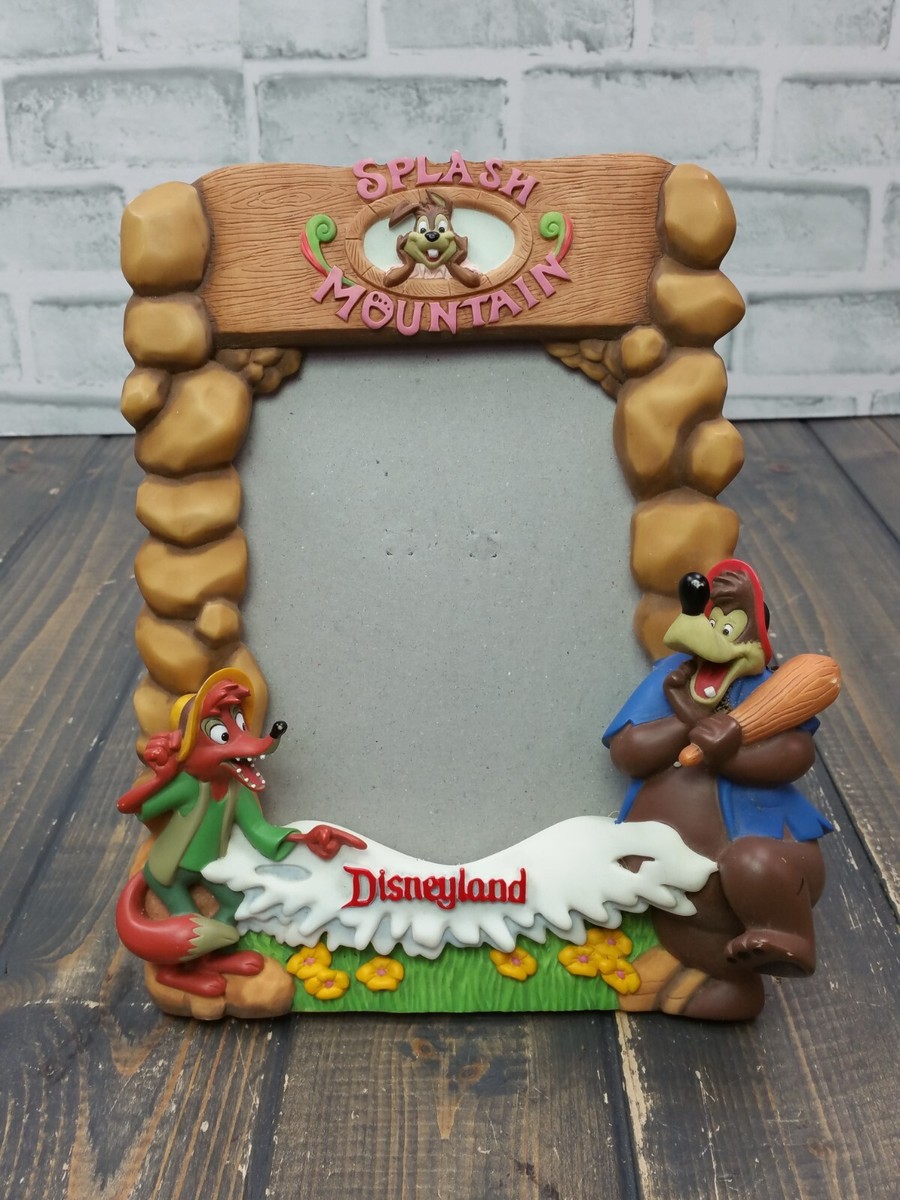 Setting the Scene ワーナー・ブラザース　ピクサー　ディズニー Disneyland 3D Splash Mountain Brer Rabbit Fox Bear Picture Frame
