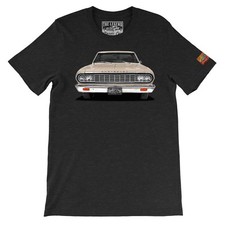 1964 El Camino The Legend Classic Car Men's T-shirts Made in USA American Car