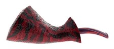 Pfeife LA BIOTA sandgestrahlt rot und schwarz...