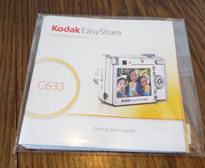 Kodak Easy Share Zoom Digital Camera Manual ONLY C633 Getting Started Guide