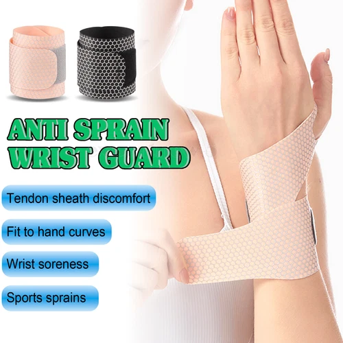Ultra-Thin Wrist Brace Support for Carpal Tunnel, Pain Relief Arthritis Fitness - Bild 1 von 22