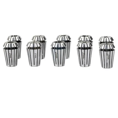 ICARBIDE NEW PRECISION ER20 COLLET SET 3/32 TO 1/2" 11PCS TIR0.0002" / 5μm CNC TOOLS