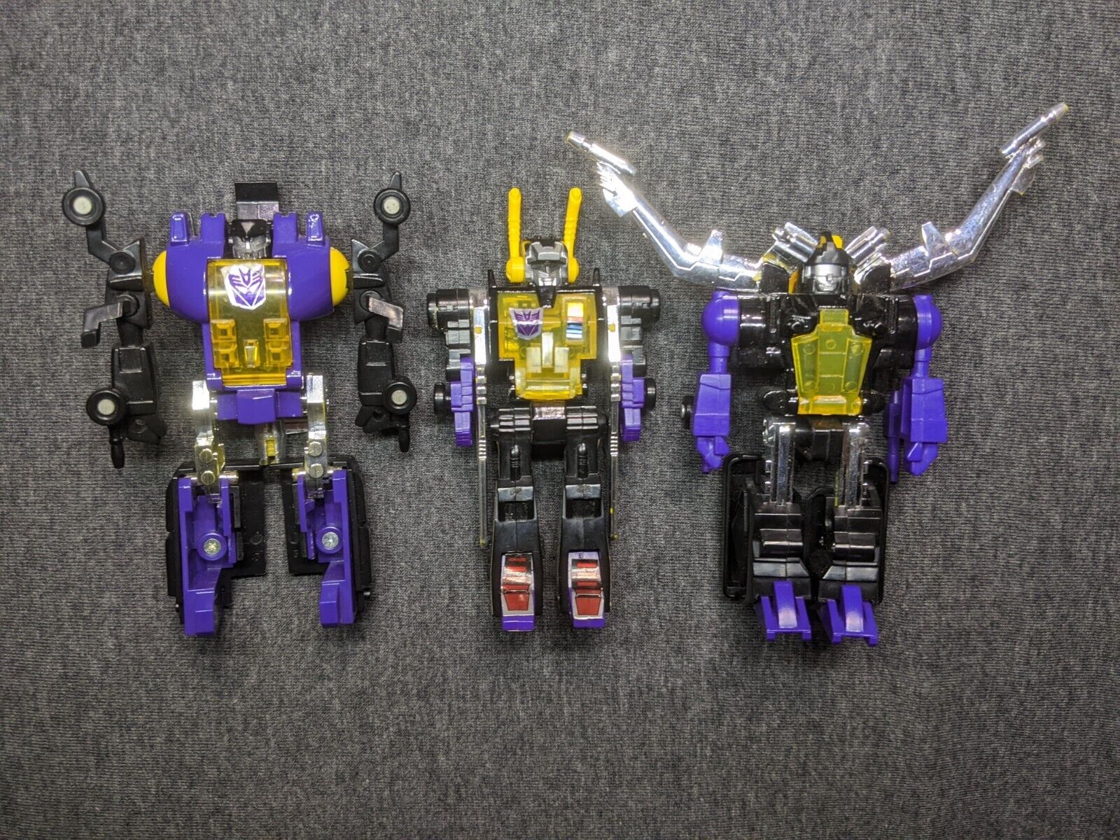 G1 LOT Insecticon TRANSFORMERS Insecticons BOMBSHELL KICKBACK SHRAPNEL Vintage