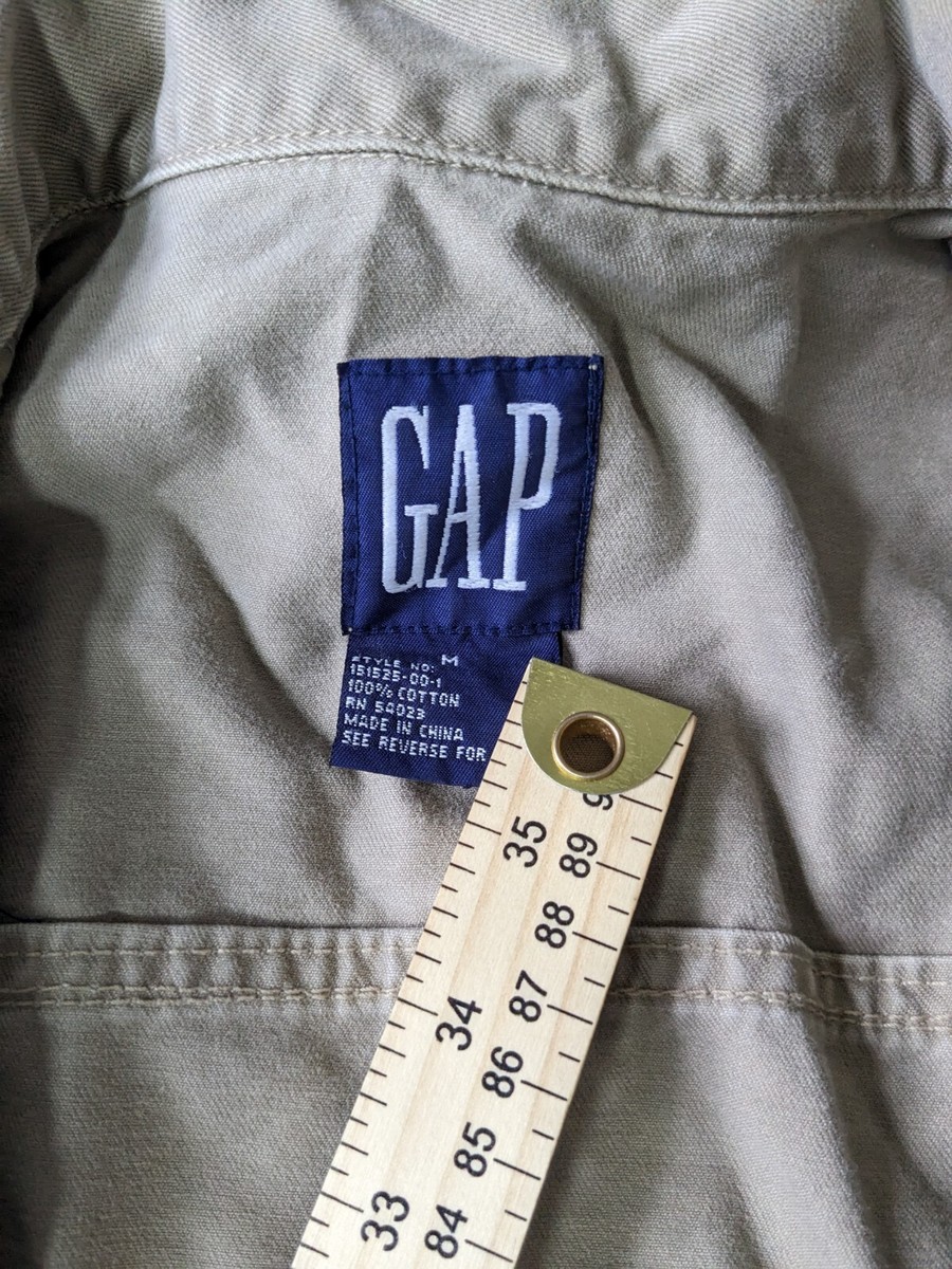 Vintage GAP Special Edition Men's Coverall Medium Khaki Vintage GAP Special Edition Men's Coverall Medium Khaki