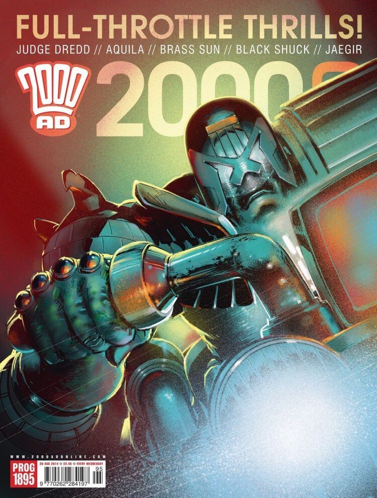 2000 AD Prog 1895: Full-Throttle Thrills! (Paperback, 2014)