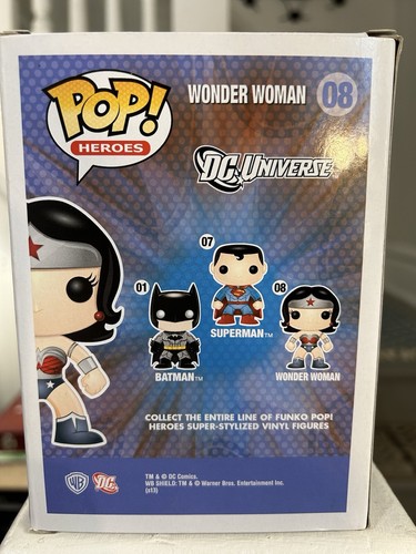 Funko POP! DC Superheroes: Wonder Woman #8 PX Exclusive Vinyl Figure - Picture 5 of 7
