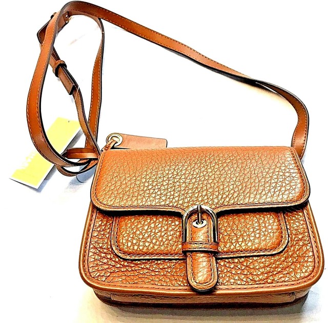 small brown michael kors purse