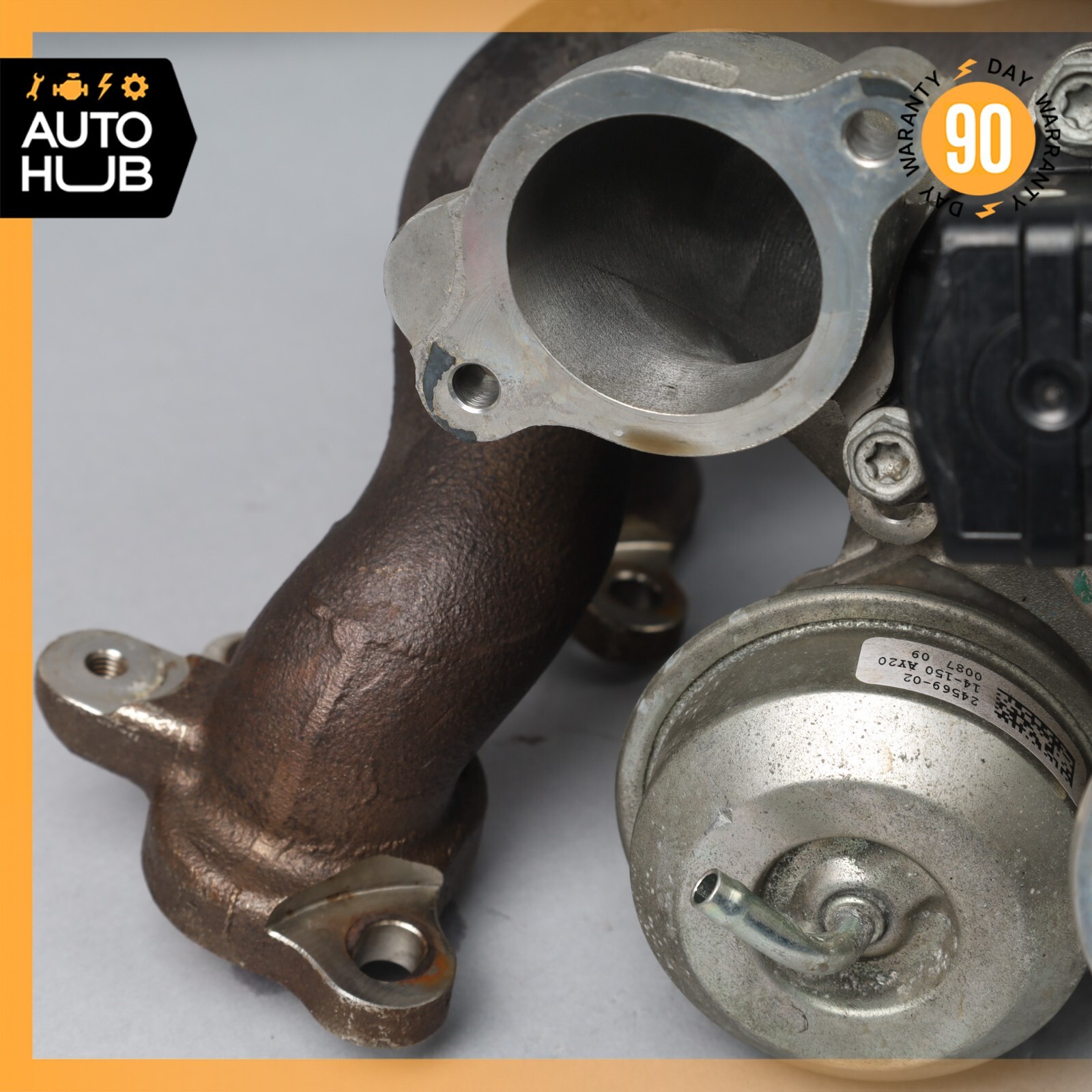 14-24 Maserati Ghibli Levante Left Turbocharger Turbo Charger Manifold OEM 75k