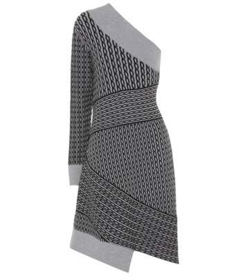 grey cable knit dress Cable knit dress