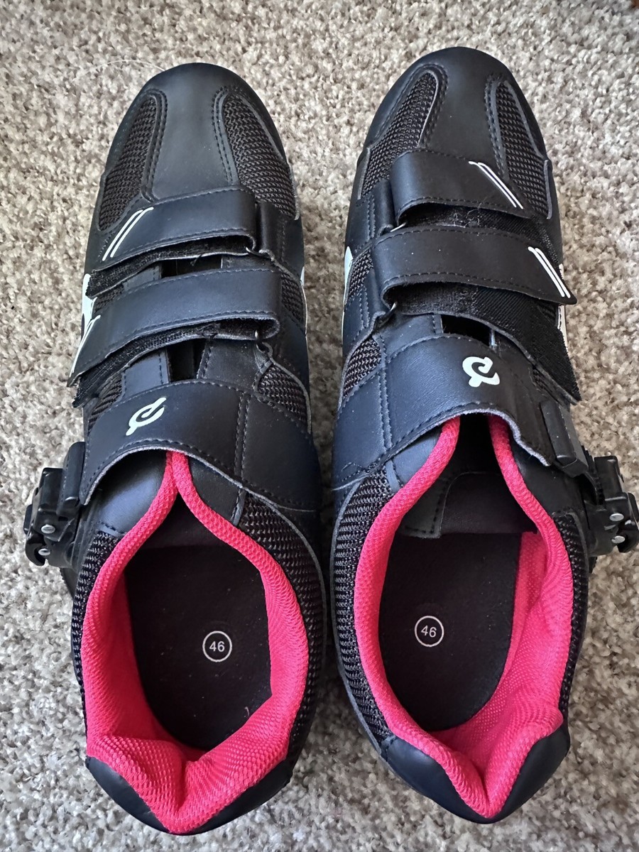 Peloton Cycling PL-SH-B-46 Men Size 46 Black Cleats Bike  display picture 2