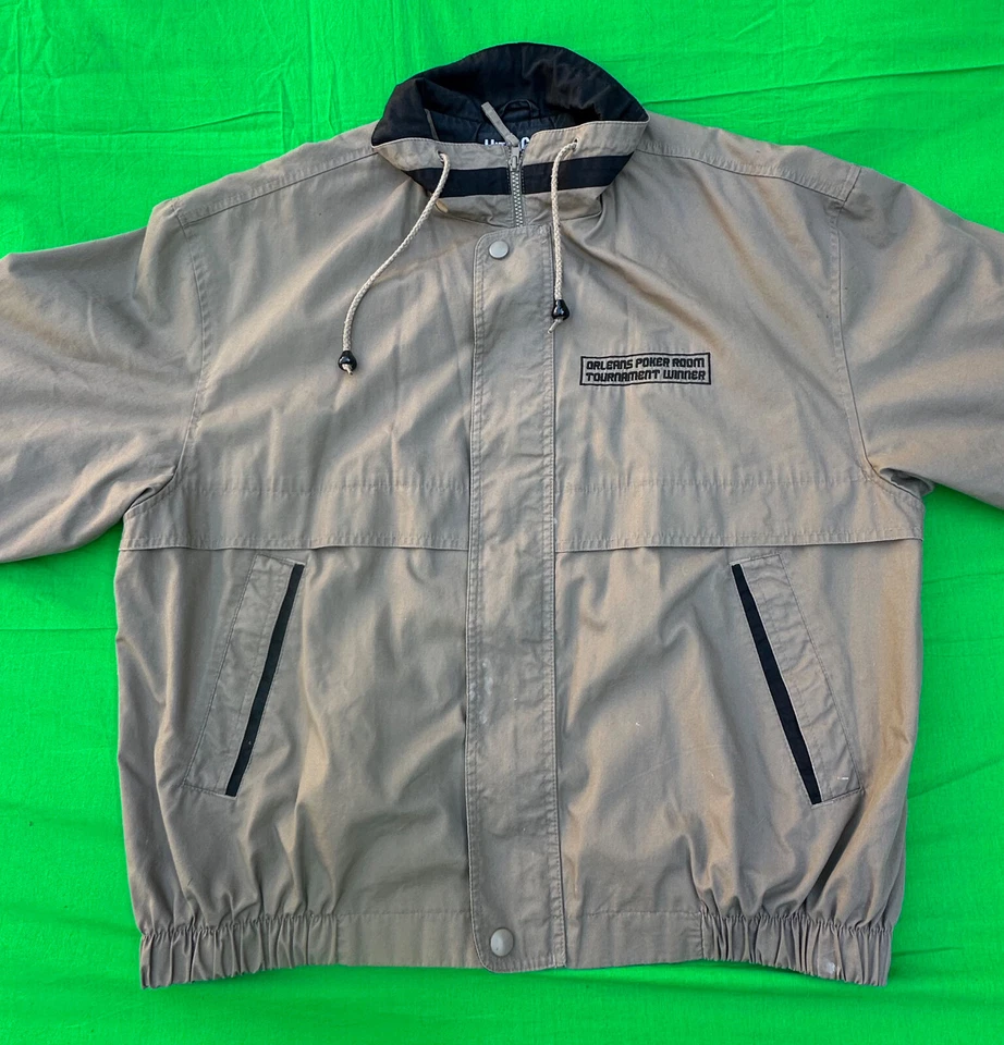 Chaqueta de Colección Orleans Poker Room Ganador del Torneo Para Hombre Talla XL. Foto 2 de 4