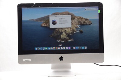 Apple iMac 2015 A1418 21.5'' i5-5575R 2.8ghz 8GB 1tb HDD Iris Pro CRACKS 621