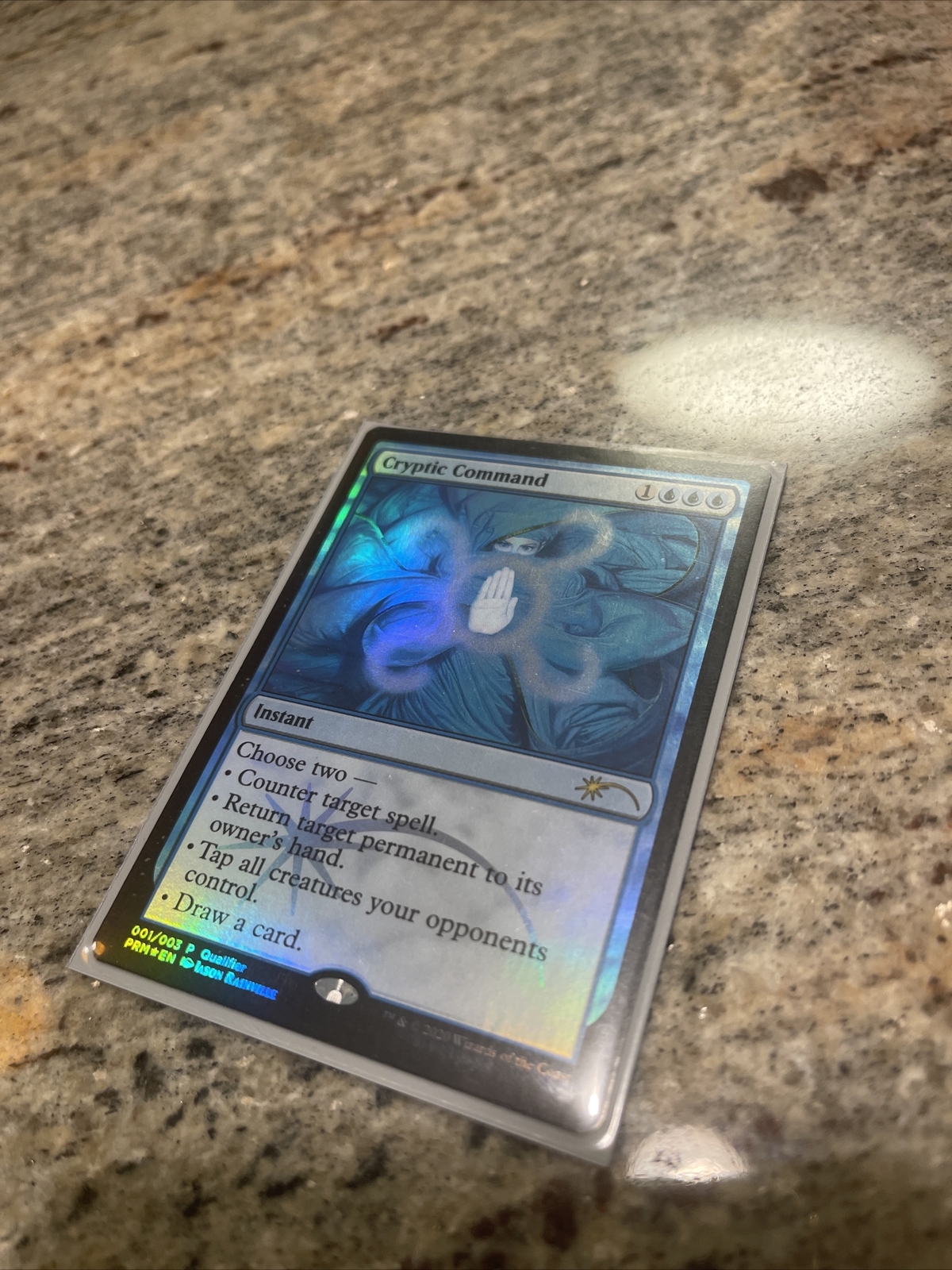 NEAR MINT FOIL CRYPTIC COMMAND Promo Magic MTG MINT CARD.