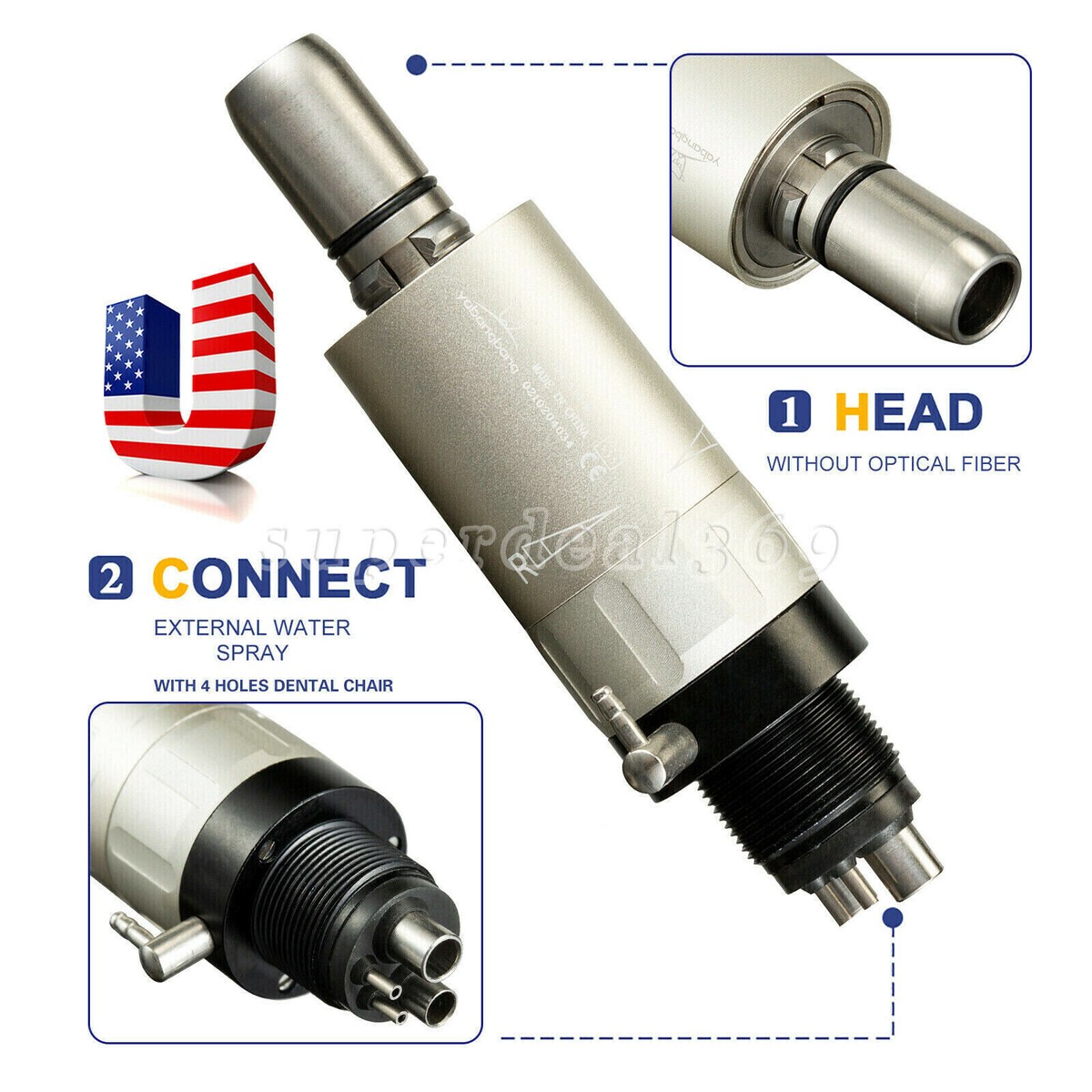 High /Low Speed Handpiece Air Motor Contra Angle Straight 2/4H YZX