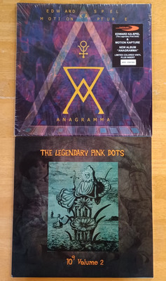 TWO Legendary Pink Dots/Edward Ka-Spel Colored Vinyl Albums. Both MINT condition