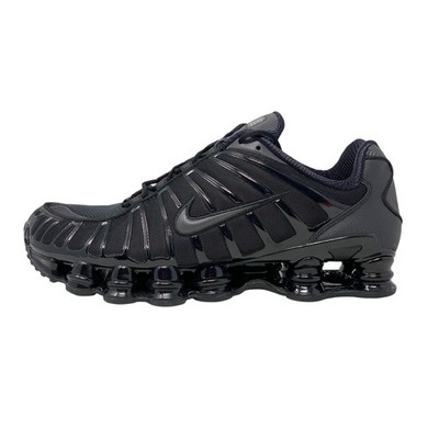 Nike Shox TL 'Iridescent Reflective' Black Sneakers, Size 10.5