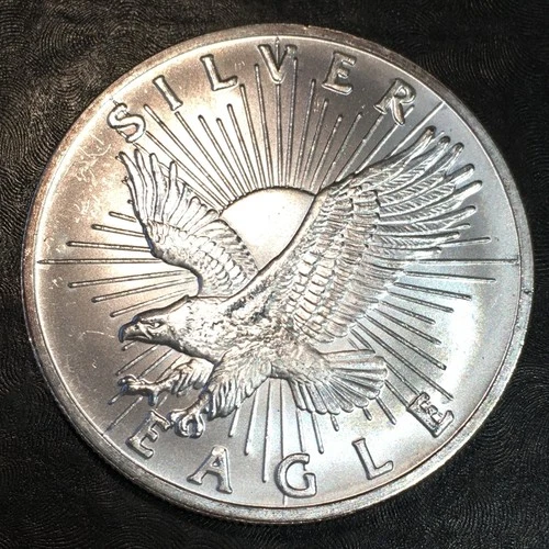 1oz Silver Bullion Classic Sunshine Minting Silver Eagle WE COMBINE SHIP #R811