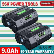 Image of 2x Updated Replacement for EGO 56V Battery | Cordless Tool 9.0Ah