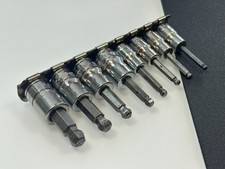 Snap-on Tools Usa 208eftaby Sae 18 - 38 Ball-end Hex Socket Driver Set Snap-on Tools Usa 208eftaby Sae 18 - 38 Ball-end Hex Socket Driver Set