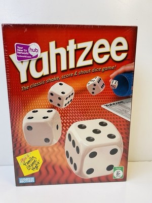 Yahtzee Dice Game 2005 Parker Brothers Hasbro New Sealed Box 
