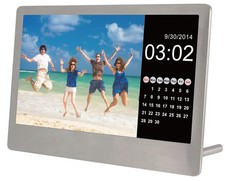 Sylvania SDPF7977 7-Inch Stainless Steel Digital Photo Frame Stainless Very Good