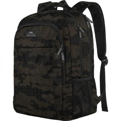 MATEIN 15.6 Inch Laptop Backpack, Sturdy Business Travel Laptop Bagpack, Stur...
