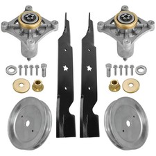 Caltric  Spindle Pulley Blade For Husqvarna Yth20f42 Yth 20b42t / 42