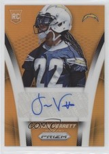 2014 Panini Prizm Auto Rookie Orange Prizm 10/60 Jason Verrett #AR-JV Auto 12gr