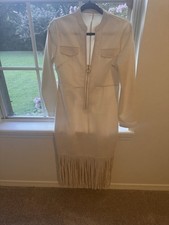Lovely Western Dress Size Small Cream Color 35.00