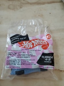 McDonald's Happy Meal Hotwheels #13 Turbine 4-2