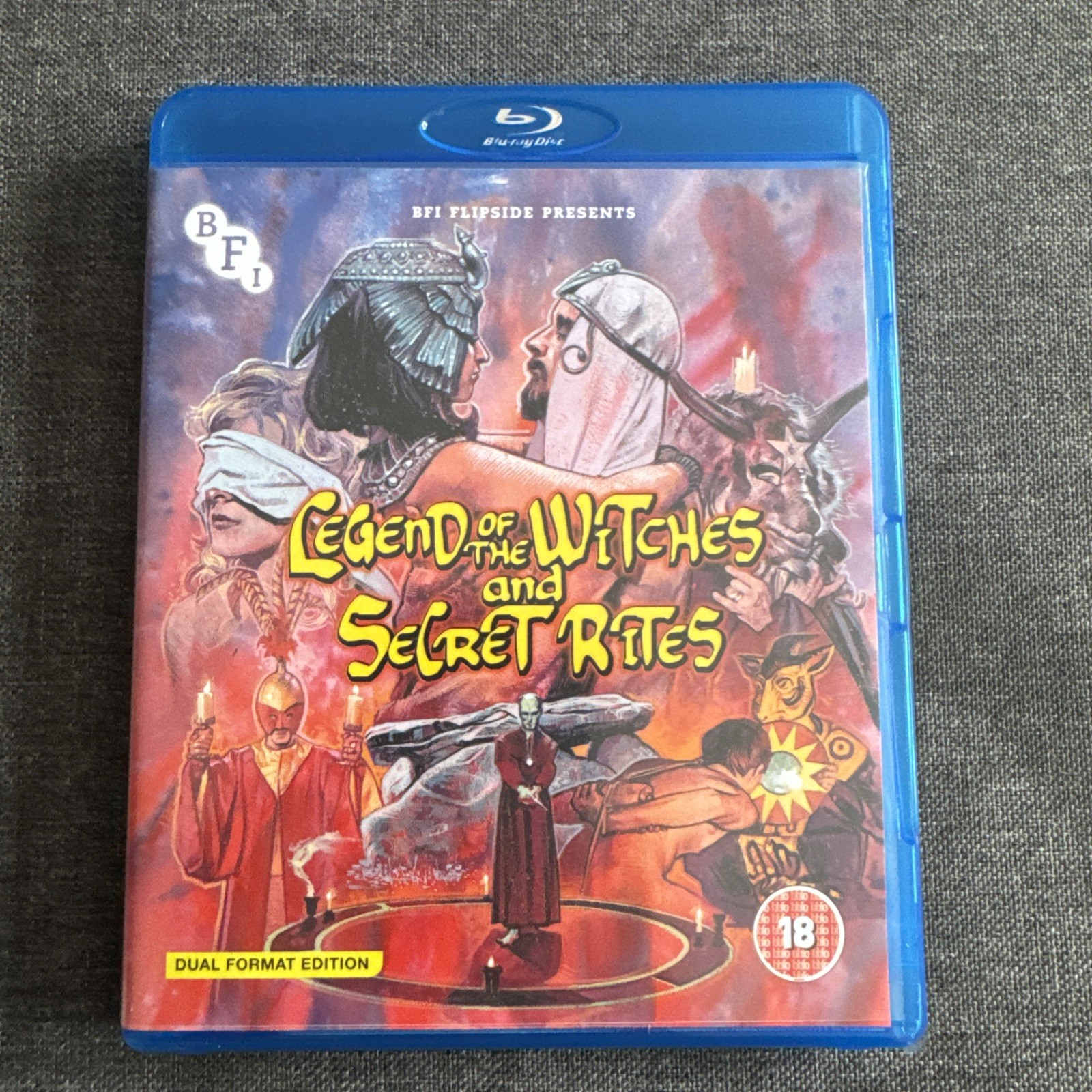 Legend of the Witches/Secret Rites VGC BLU RAY